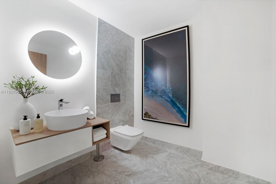 Furnished interior view inside a new home in , Bay Harbor Islands (Image 38). Furnished interior view inside a new home in , Bay Harbor Islands (Image 38).