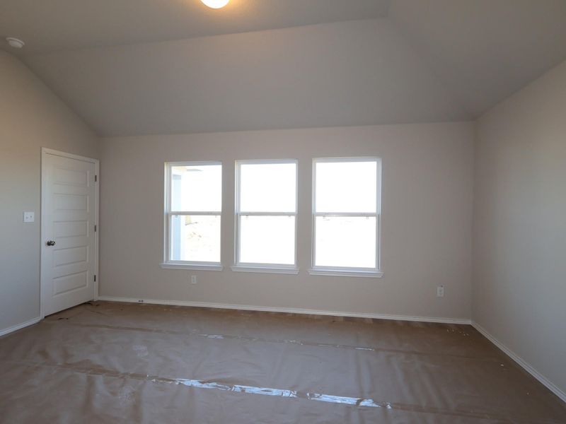 In-progress construction of a new home in Carillon, Manor, TX (Image 19).