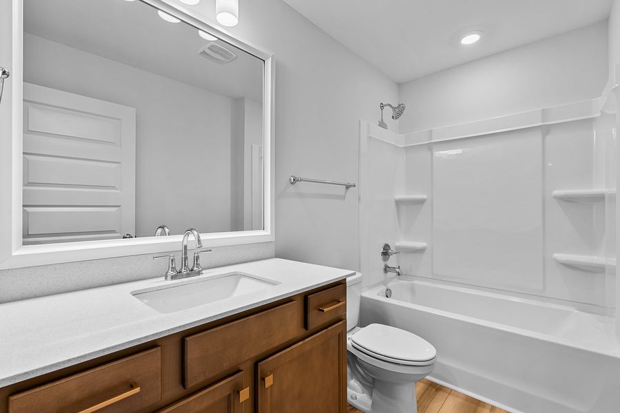 Furnished interior view inside a new home in Brooke Hill, Lewisville (Image 34).