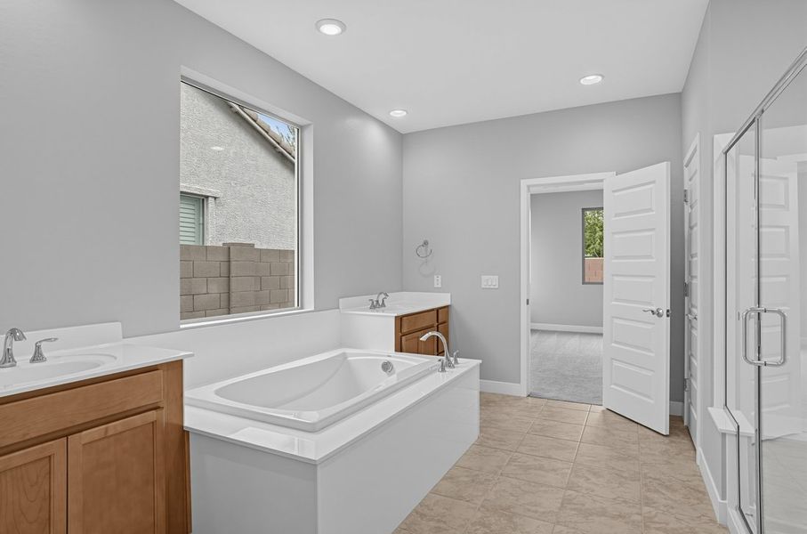 Furnished interior view inside a new home in Rancho Mercado, Surprise (Image 15).