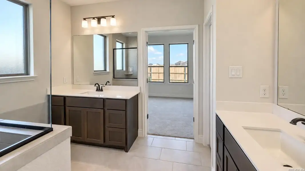 Furnished interior view inside a new home in Legacy at Lake Dunlap, New Braunfels (Image 9).