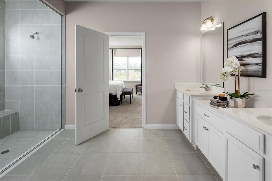 Furnished interior view inside a new home in Lake Nellie Crossing, Clermont (Image 4).