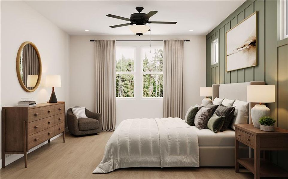 Furnished interior view inside a new home in Cambridge at Steels Bridge, Canton (Image 5).