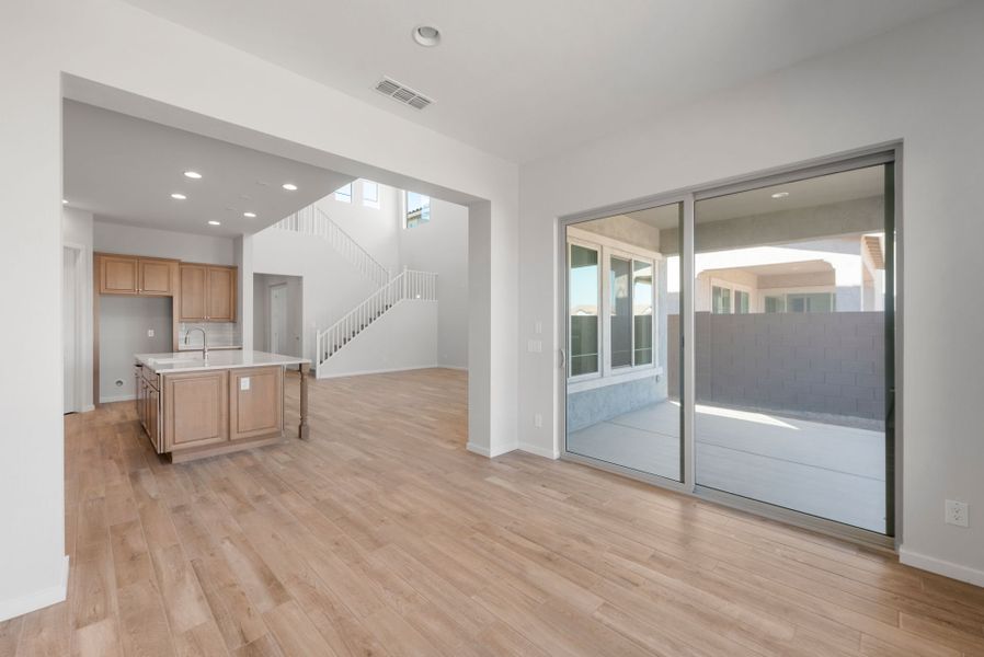 Spacious, unfurnished interior of a new home in Harvest - Enchantment Series, Queen Creek (Image 28). Spacious, unfurnished interior of a new home in Harvest - Enchantment Series, Queen Creek (Image 28).