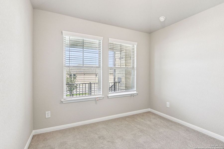 Spacious, unfurnished interior of a new home in Legendary Trails - Premier Series, Cibolo (Image 18). Spacious, unfurnished interior of a new home in Legendary Trails - Premier Series, Cibolo (Image 18).