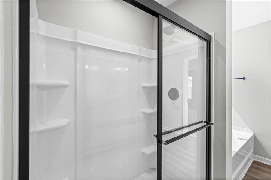 Close-up of interior finishes inside a home in Twin Lakes, Hoschton (Image 19).