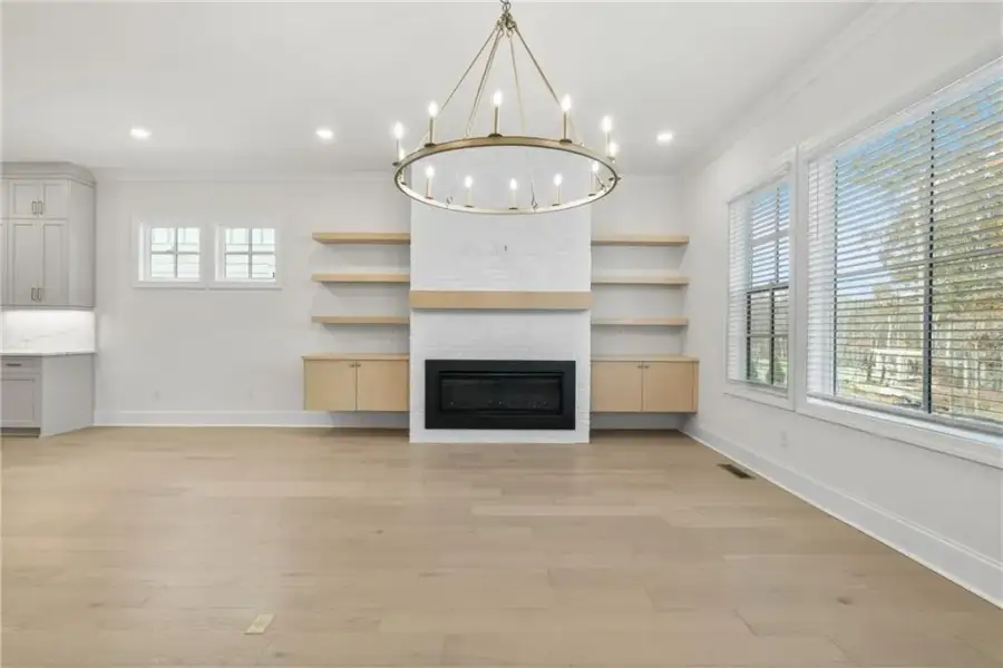 Spacious, unfurnished interior of a new home in Waterside Single Family, Peachtree Corners (Image 26). Spacious, unfurnished interior of a new home in Waterside Single Family, Peachtree Corners (Image 26).