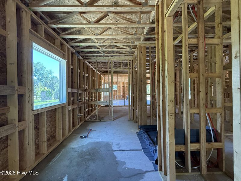 In-progress construction of a new home in East & Mason, Wilmington, NC (Image 17). In-progress construction of a new home in East & Mason, Wilmington, NC (Image 17).