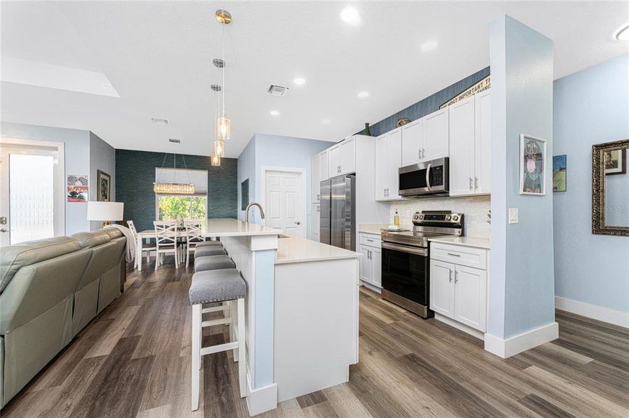 Furnished interior view inside a new home in , Punta Gorda (Image 12).