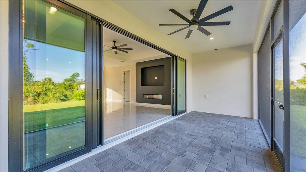 Exterior details and patio area of a home in , Placida (Image 22). Exterior details and patio area of a home in , Placida (Image 22).