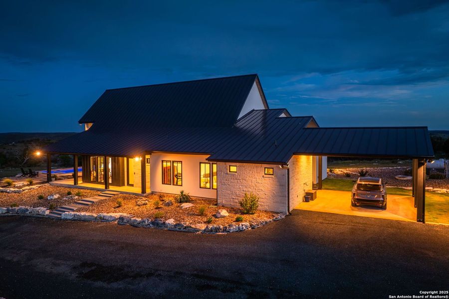 Front exterior of a new home in , Center Point, TX, highlighting curb appeal (Image 21).