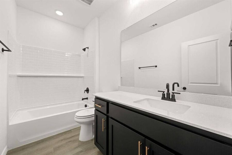 Furnished interior view inside a new home in Parkside, Mansfield (Image 7). Furnished interior view inside a new home in Parkside, Mansfield (Image 7).