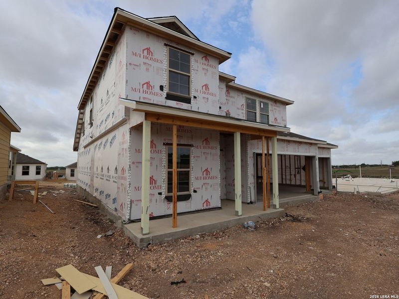 In-progress construction of a new home in Greenspoint Heights, Seguin, TX (Image 33).