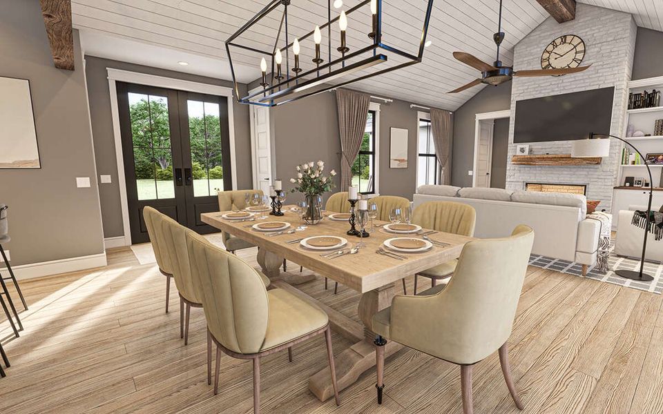 Image 13 representing the Linus by Zeal Home Builders in Patti Lynn Hills, Paradise, TX.