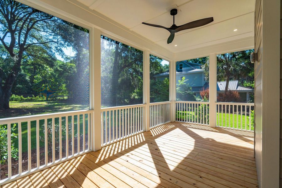 Exterior details and patio area of a home in , Mount Pleasant (Image 35).