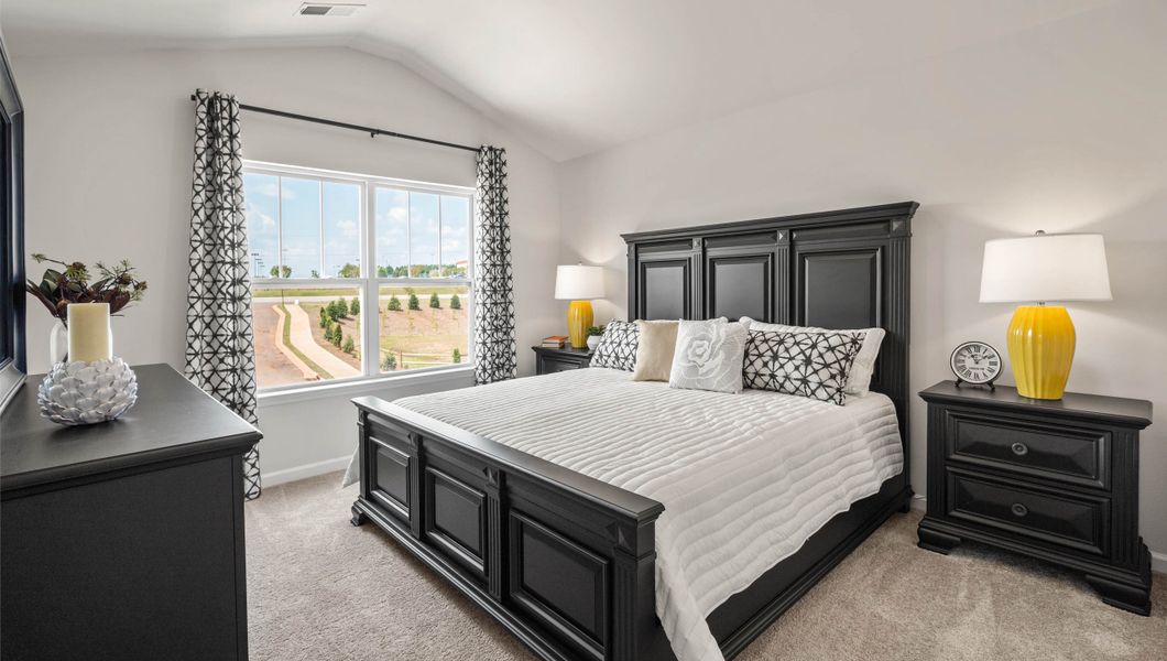 Furnished interior view inside a new home in Brookside Ridge Townhomes, Greer (Image 23).