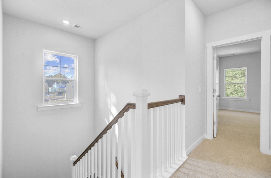 Spacious, unfurnished interior of a new home in Indigo Grove Townhomes, Johns Island (Image 37).