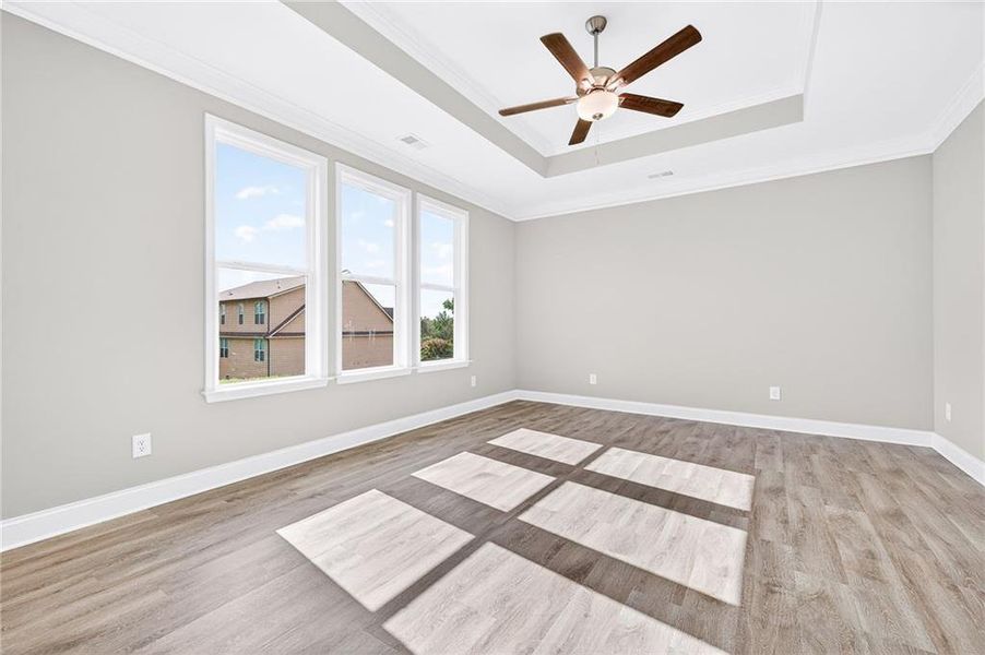 Spacious, unfurnished interior of a new home in , Hiram (Image 25).