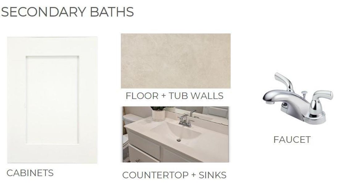 Sample of building materials used in homes in Tompkins Reserve, Katy (Image 5).