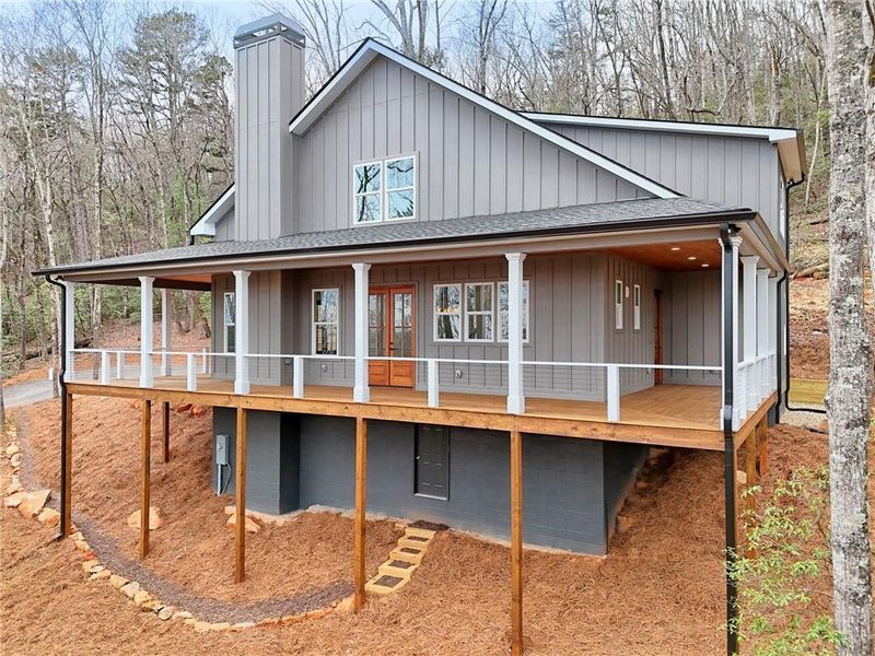 Exterior details and patio area of a home in , Clayton (Image 23).