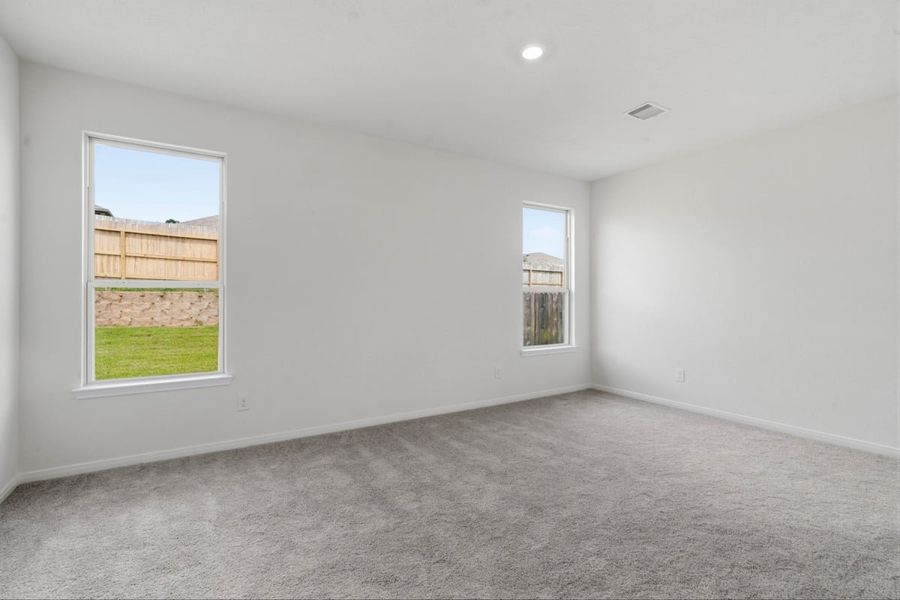 Spacious, unfurnished interior of a new home in Mustang Ridge, Magnolia (Image 18). Spacious, unfurnished interior of a new home in Mustang Ridge, Magnolia (Image 18).