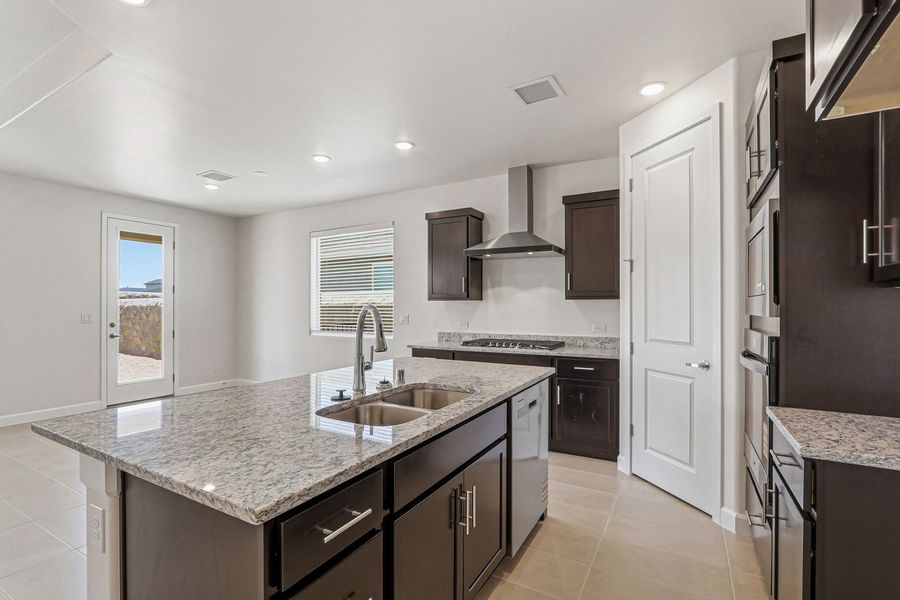 Furnished interior view inside a new home in Summer Sky North, El Paso (Image 7).