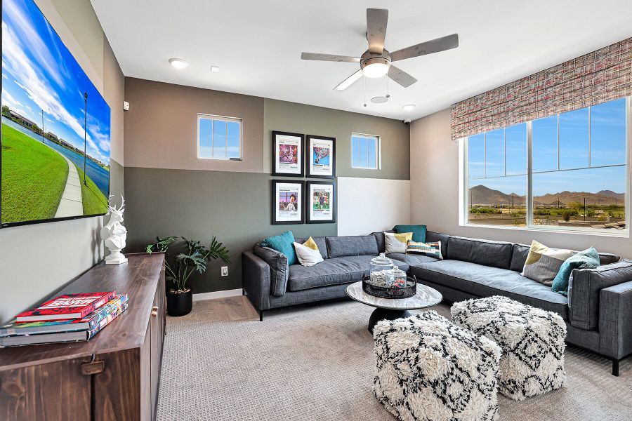 Representative furnished interior of a home built from the Tawny by Mattamy Homes in Empire Pointe, Queen Creek (Image 34).