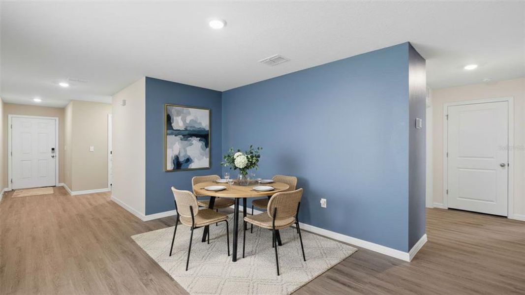 Furnished interior view inside a new home in Northwater at Two Rivers, Zephyrhills (Image 12).