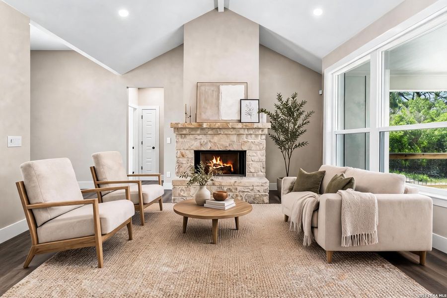 Furnished interior view inside a new home in , Canyon Lake (Image 6).