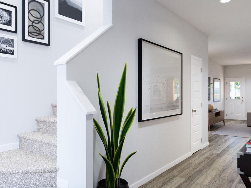 Photos are a representation of the floor plan. Options and interior selections will vary.