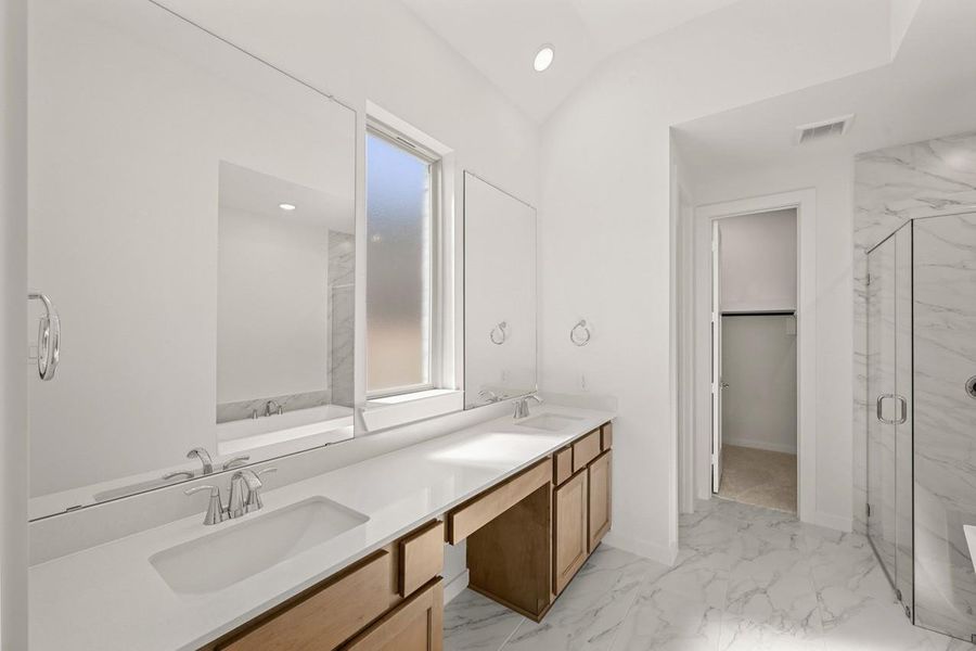 Furnished interior view inside a new home in Kresston: 55ft. lots, Magnolia (Image 5).