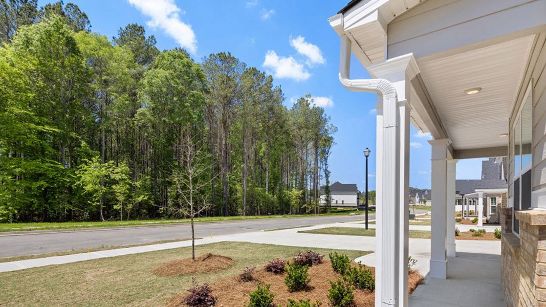 Exterior details and patio area of a home in Wildwood, Covington (Image 4).