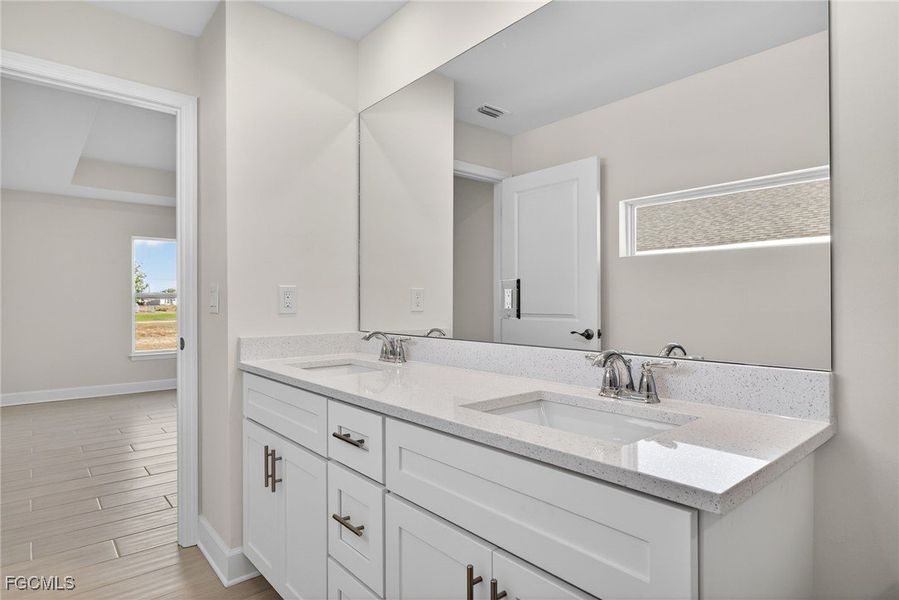 Furnished interior view inside a new home in Cape Coral, Cape Coral (Image 8). Furnished interior view inside a new home in Cape Coral, Cape Coral (Image 8).