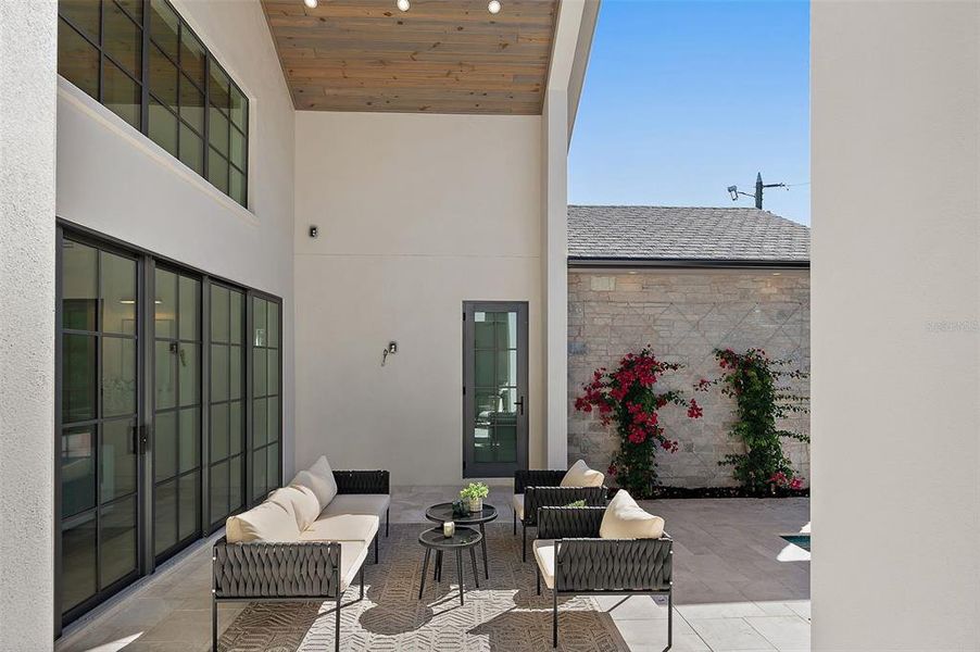 Exterior details and patio area of a home in , St. Petersburg (Image 32). Exterior details and patio area of a home in , St. Petersburg (Image 32).