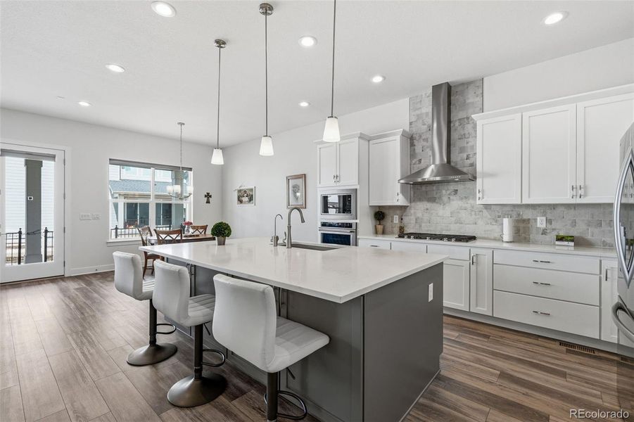 Furnished interior view inside a new home in , Parker (Image 9).
