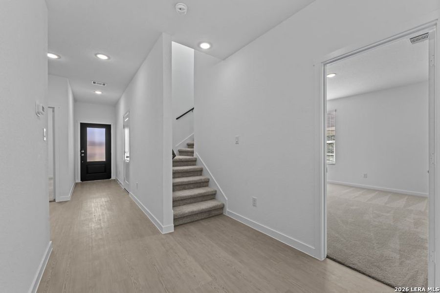 Spacious, unfurnished interior of a new home in Brookmill, San Antonio (Image 47). Spacious, unfurnished interior of a new home in Brookmill, San Antonio (Image 47).