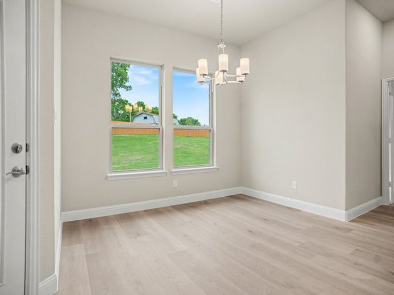 Spacious, unfurnished interior of a new home in Cole Crossing Estates, DeSoto (Image 24). Spacious, unfurnished interior of a new home in Cole Crossing Estates, DeSoto (Image 24).