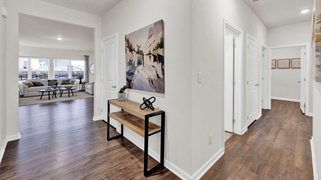Furnished interior view inside a new home in Johnson Farms, Greeneville (Image 20).