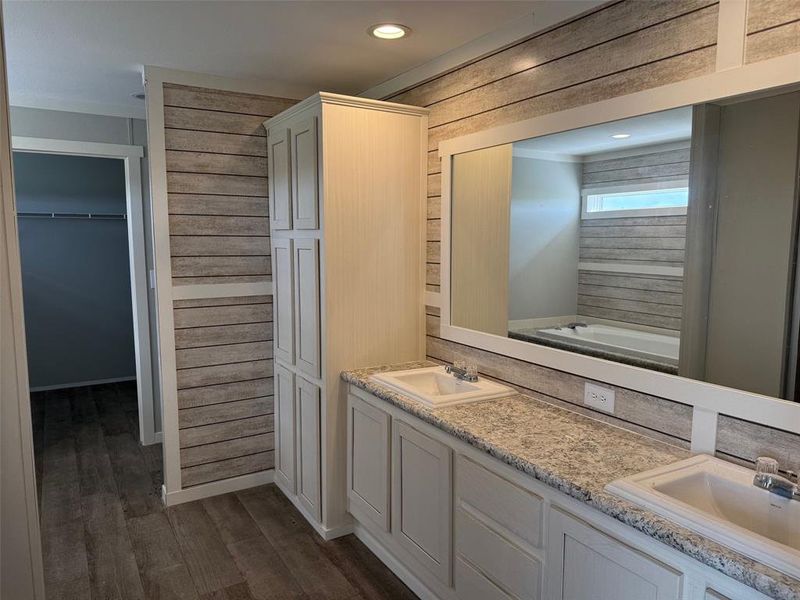 Furnished interior view inside a new home in , Joshua (Image 9).
