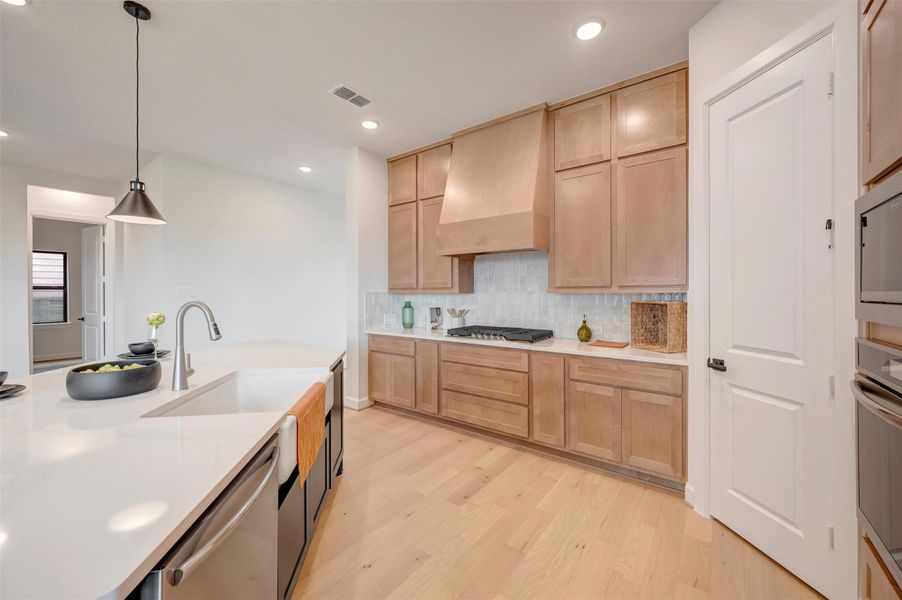 Furnished interior view inside a new home in , Richmond (Image 10).