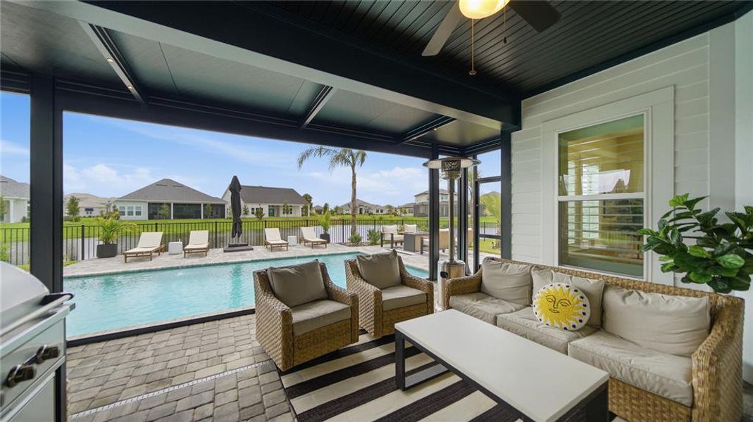 Exterior details and patio area of a home in , St. Augustine (Image 43).
