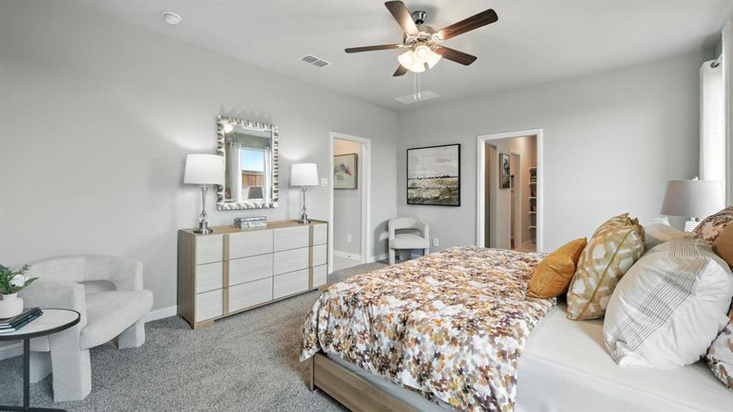 Furnished interior view inside a new home in Monarch at the Meadows, Ponder (Image 23). Furnished interior view inside a new home in Monarch at the Meadows, Ponder (Image 23).