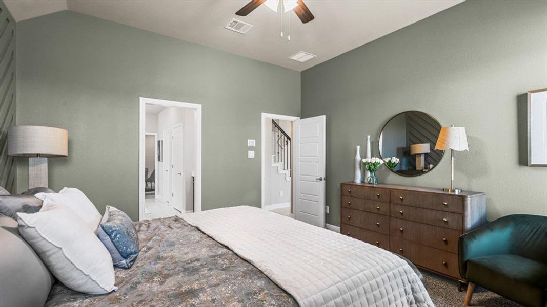 Furnished interior view inside a new home in Treeline, Justin (Image 25).