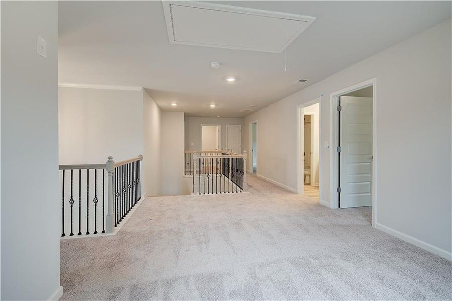 Spacious, unfurnished interior of a new home in Trinity Park, McDonough (Image 11).