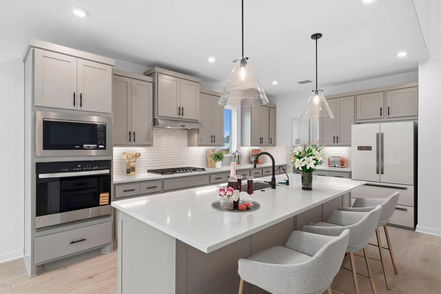 Light & Bright Kitchen - Virtually Staged