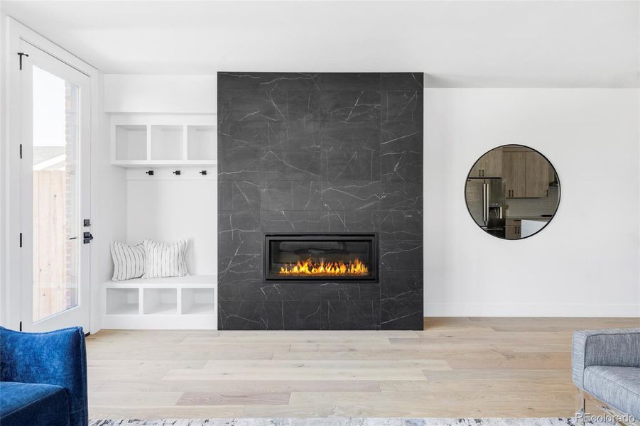 Furnished interior view inside a new home in , Denver (Image 21). Furnished interior view inside a new home in , Denver (Image 21).