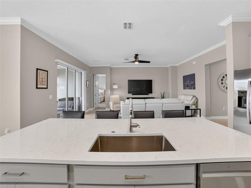 Furnished interior view inside a new home in , Parrish (Image 17).