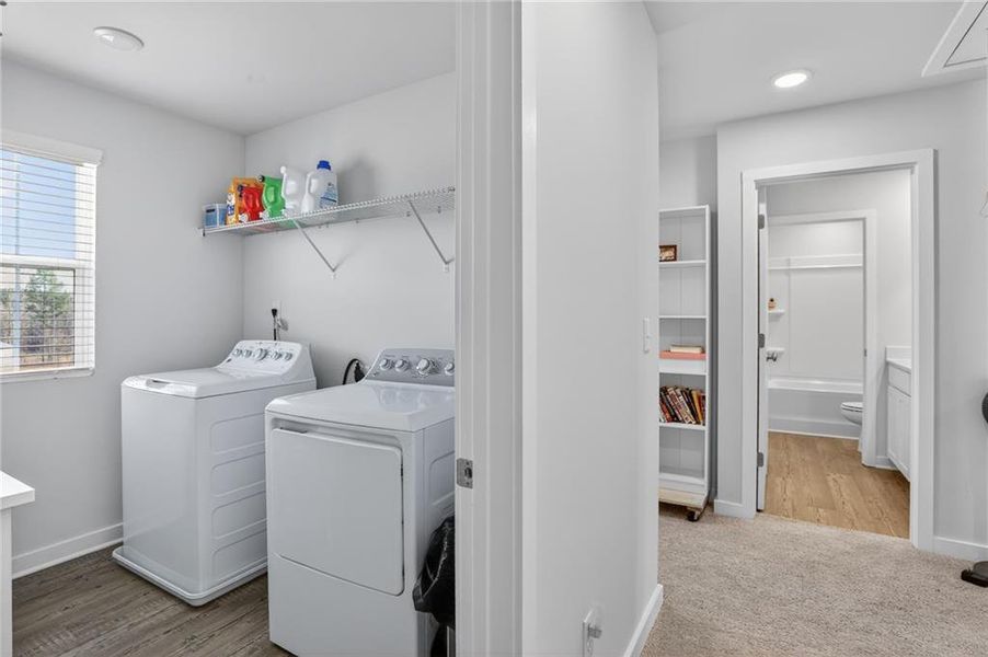 Furnished interior view inside a new home in Parkview Estates, Atlanta (Image 8).