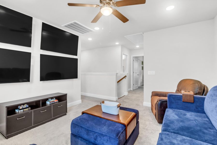 Furnished interior view inside a new home in Sea Island Preserve, Johns Island (Image 11).