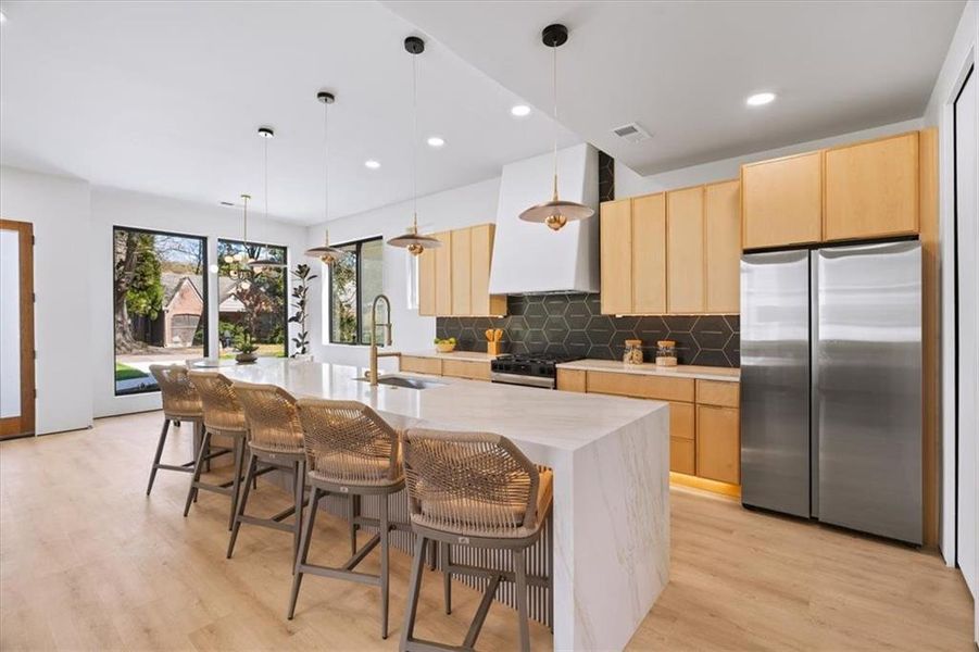 Furnished interior view inside a new home in , Atlanta (Image 18).